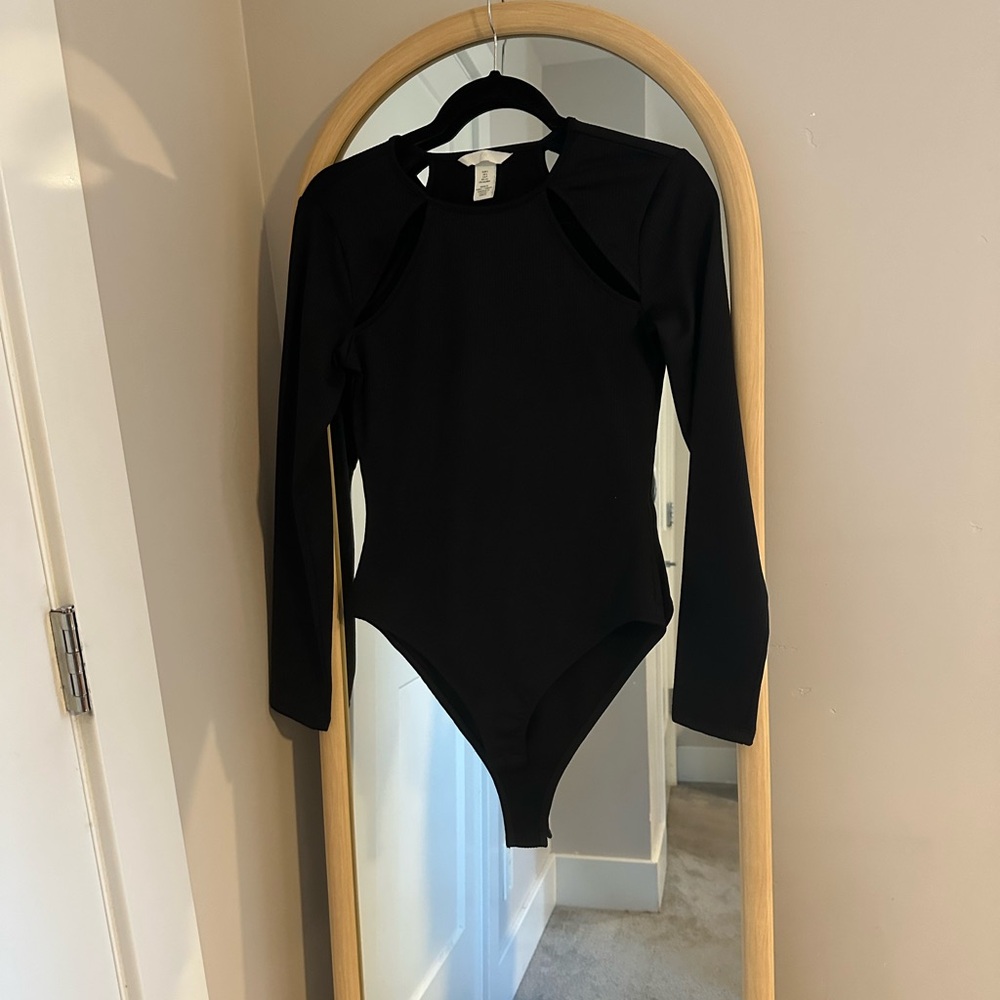 Black Long Sleeve One Piece